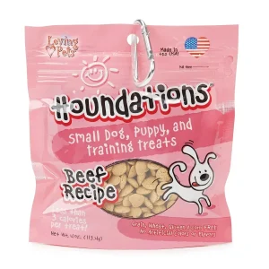 LP Houndations Train Dog Treats Beef 4 oz