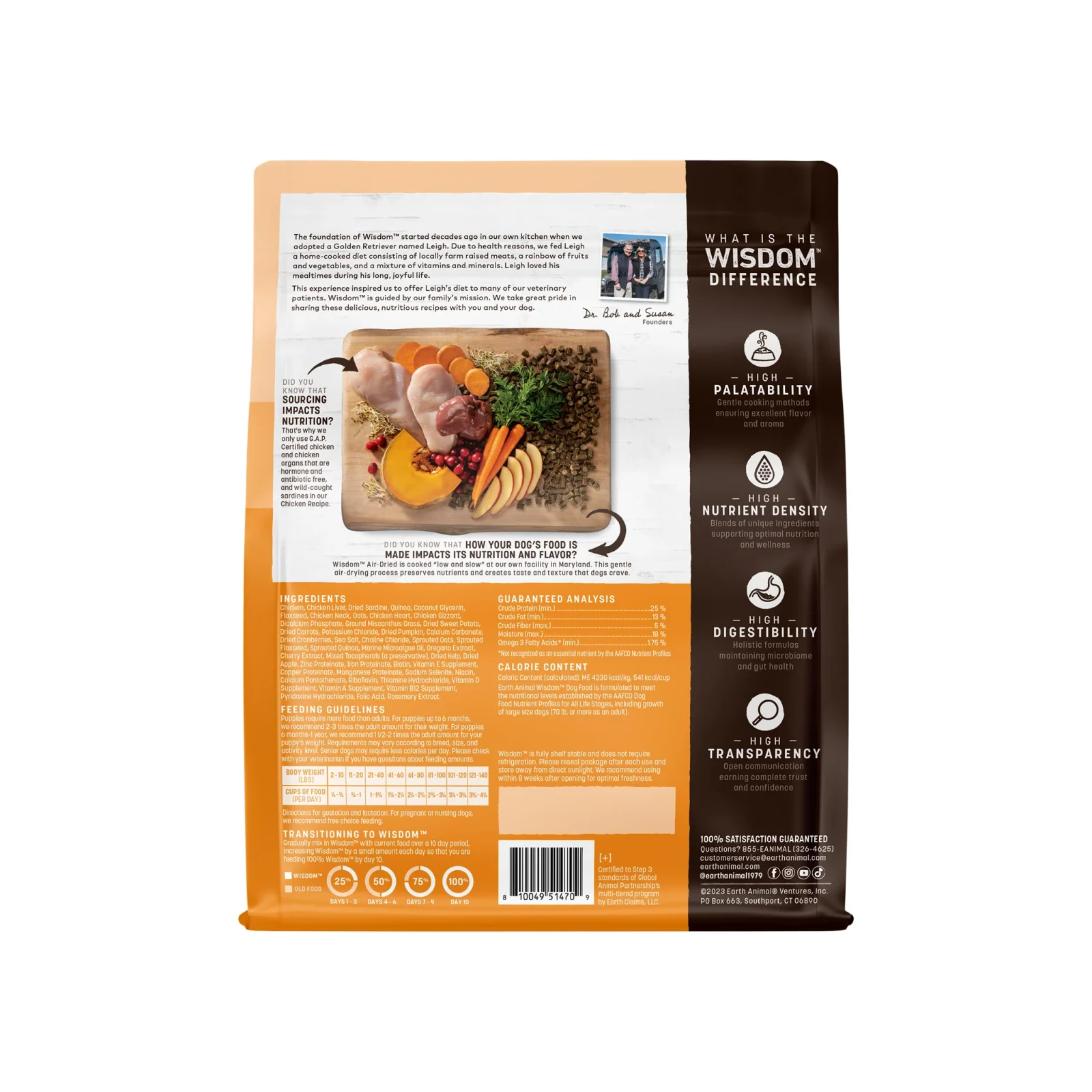 Earth Animal Wisdom Air Dried Natural Dog Food - Image 2