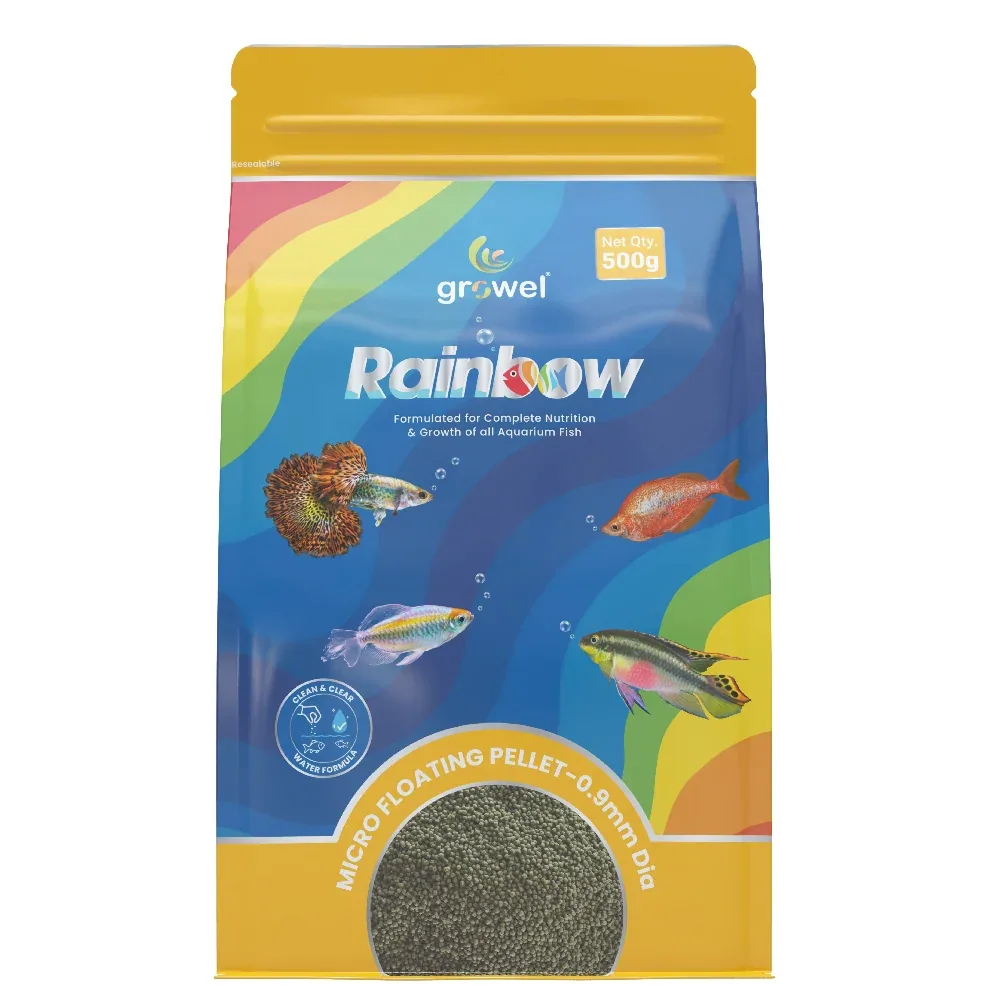 Growel Rainbow Micro 0.9mm Floating Pellet for Fish - Image 2