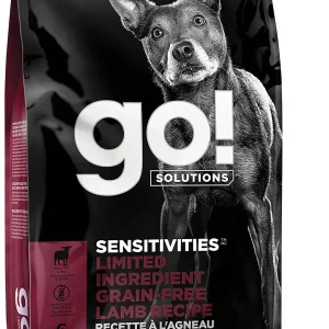 Petcurean GO! Sensitivities LID Grain-Free Lamb Recipe Dry Dog Food - 3.5 lb Bag