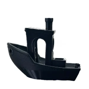Splashy Fin Boat Miniature for Aquarium(Black)