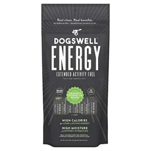DOGSWELL Energy Extended Activity Fuel Chicken & Coconut Oil Recipe - 3.2 oz Pouches - Case of 12