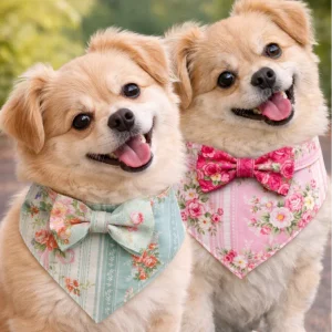 Vintage Floral Bandana in 2 Colors