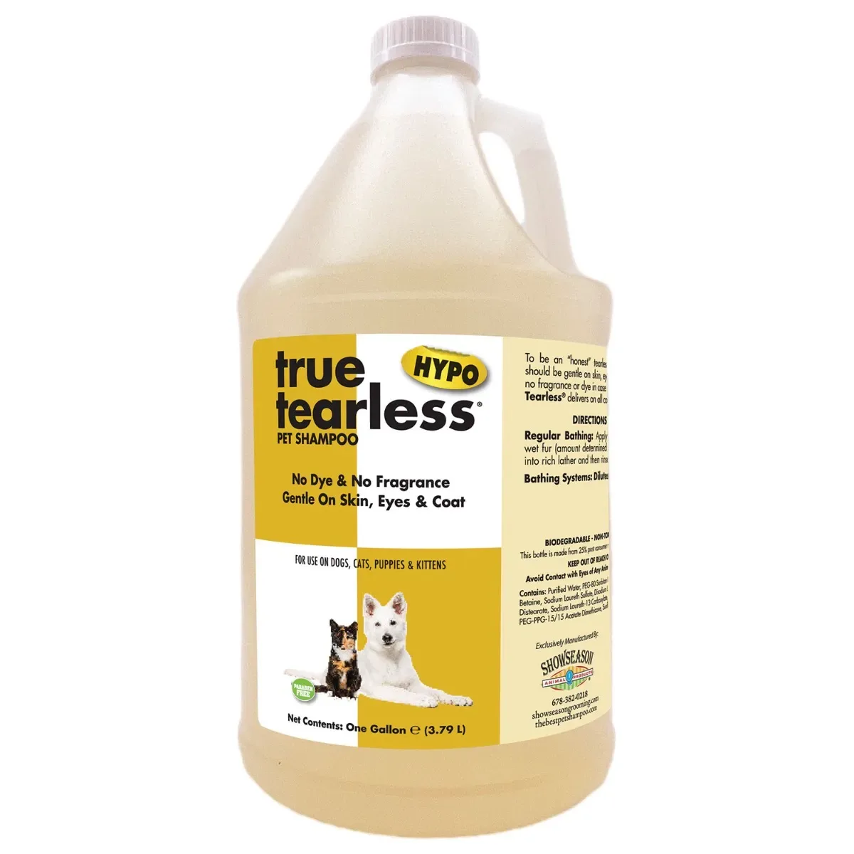 Showseason True Tearless HYPO Pet Shampoo