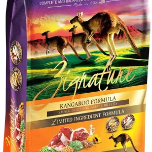Pets Global Zignature Kangaroo Formula Small Bites Dry Dog Food - 13.5 lb Bag