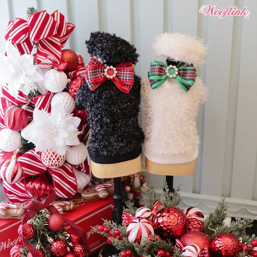 Wooflink Perfect Holiday Sweater in Black - Image 2