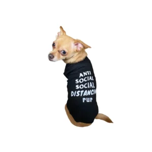 Anti-Social Social Distancing Dog Tee and Dress by Bark Fifth Avenue