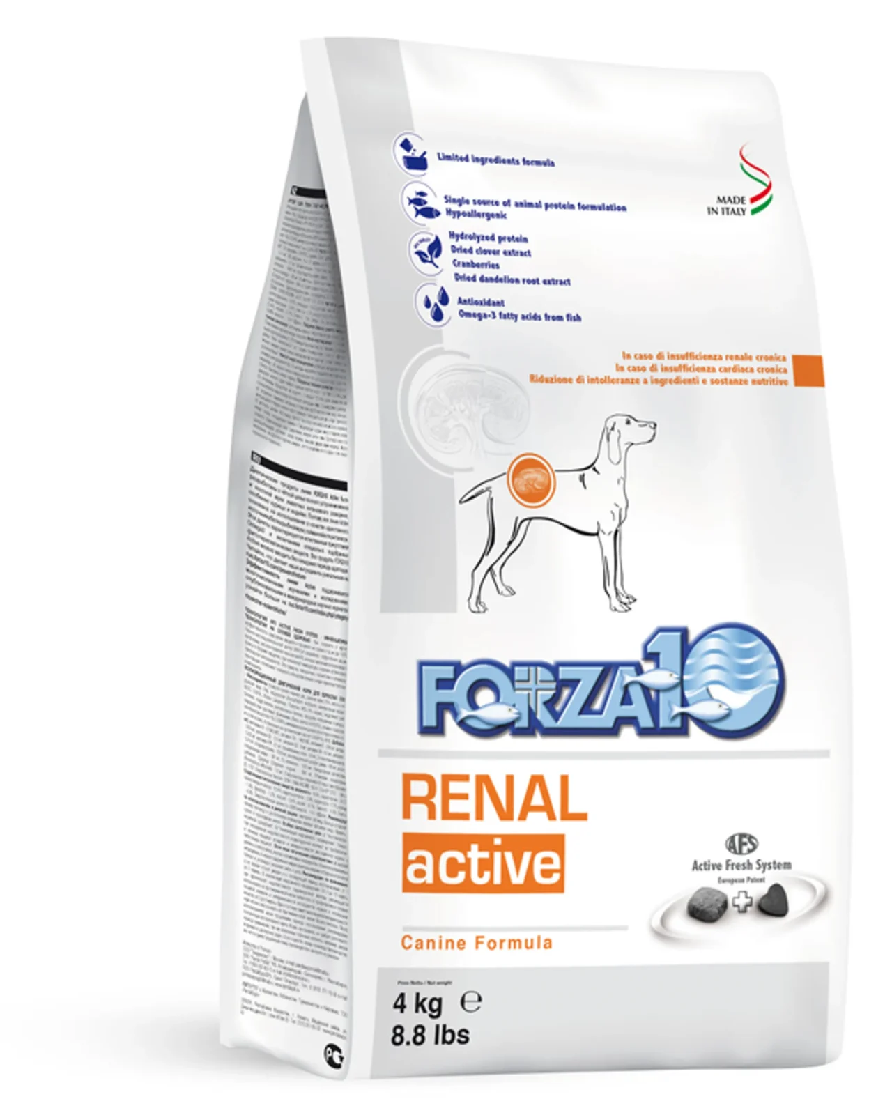 Forza10 Active Kidney Renal Support Diet Dry Dog Food - Image 2