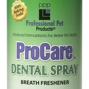 Professional Pet Products Procare Dental Spray for Dogs and Cats, 8 oz