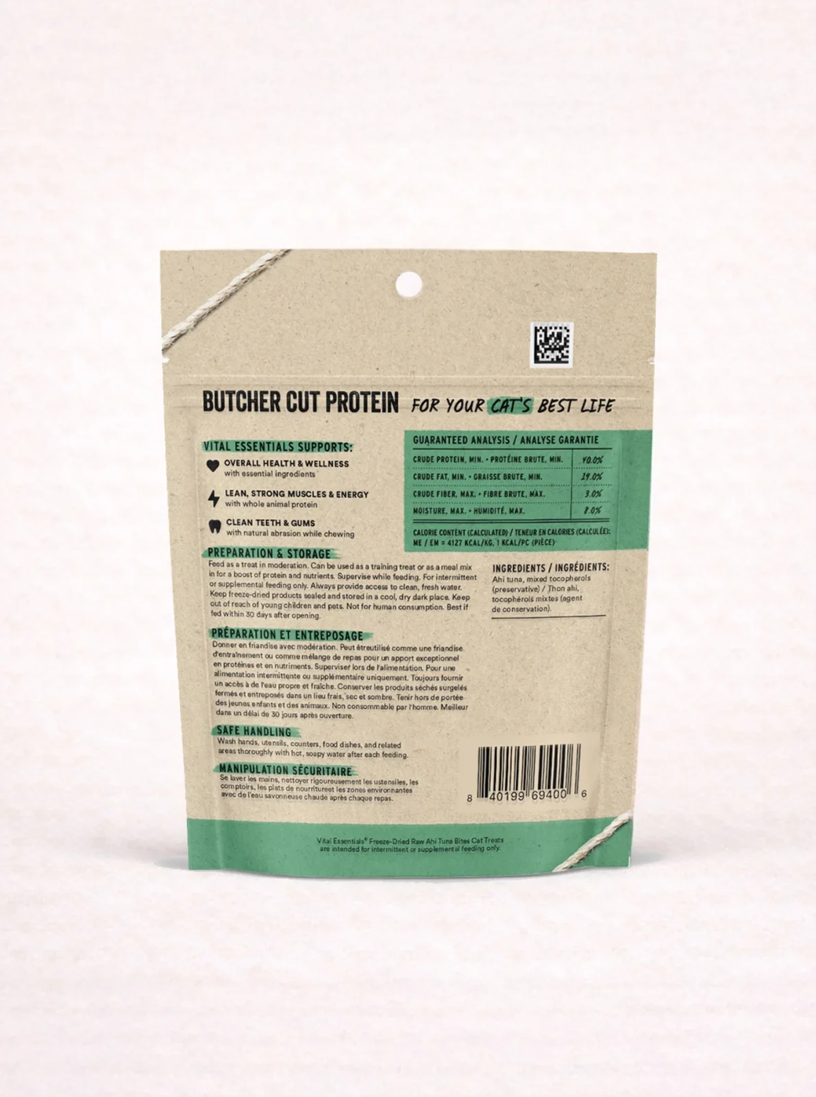 FREEZE-DRIED AHI TUNA BITES CAT TREATS - Image 2