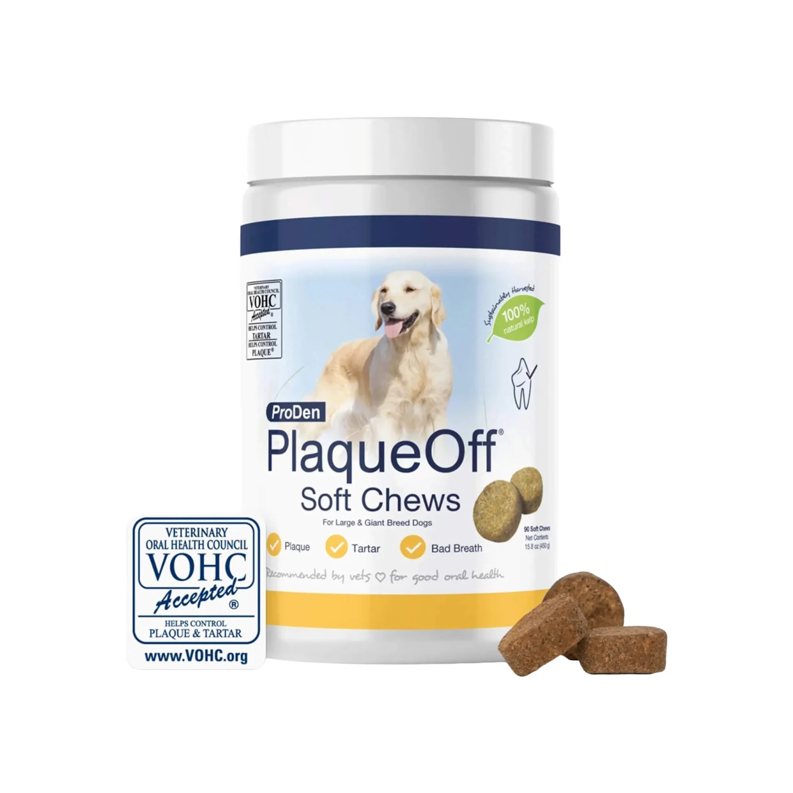 ProDen PlaqueOff Soft Chew Dental Treats for Dogs - Image 2