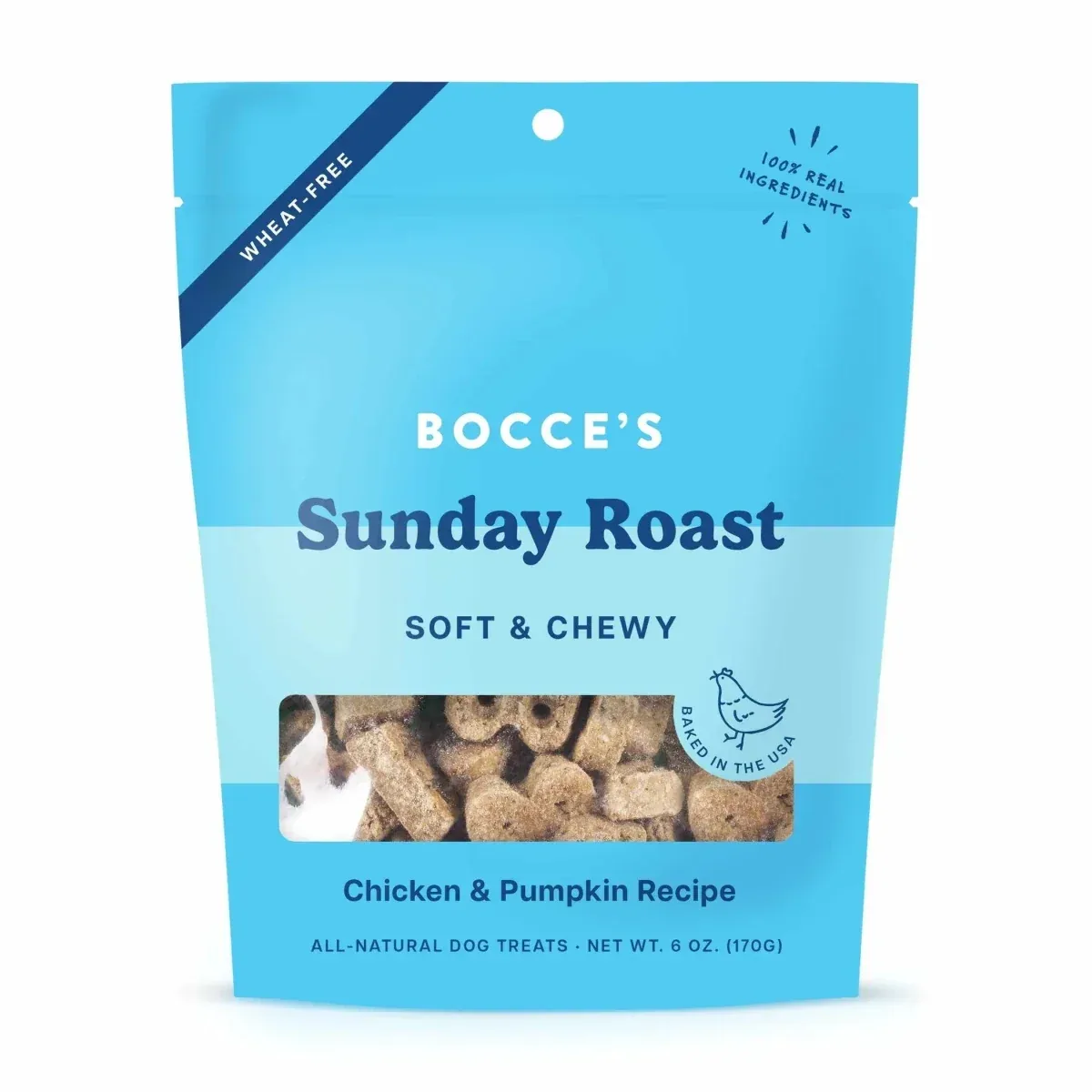 Bocce's Bakery Sunday Roast Soft & Chewy Dog Treats 6 oz - Image 2