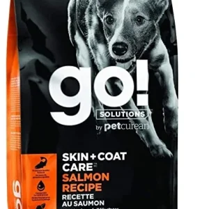Petcurean GO! SKIN & Coat Salmon Recipe Dry Dog Food - 12 lb Bag