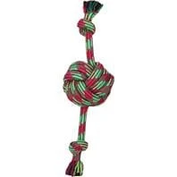 Mammoth Pet Products Monkey Fist Ball Extra Fresh Dental Floss Mint Scent Rope Tug Dog Toy - Image 2