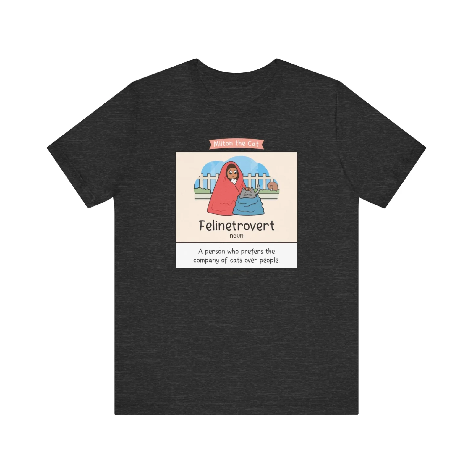 Felinetrovert Comic T-Shirt - Image 2