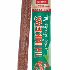 Plato Thinkers Duck Jerky Stick Dog Treat Single