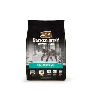 Merrick 'Backcountry' Grain-Free Game Bird Feline Dry Cat Food - 3 lb Bag