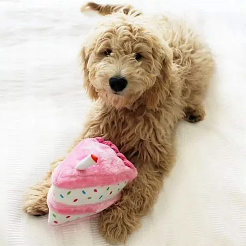 ZippyPaw - Birthday Cake Plush Toy