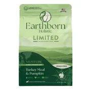 Earthborn Holistic Limited Ingredient Diet Venture Turkey Meal & Pumpkin Grain Free Dry Dog Food
