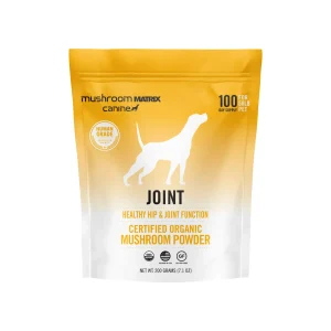 Canine Matrix Joint Flex Organic Mushroom Mobility Supplement for Dogs