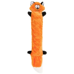 Zippy Paws Fox Jigglerz Plush Toy for Dogs