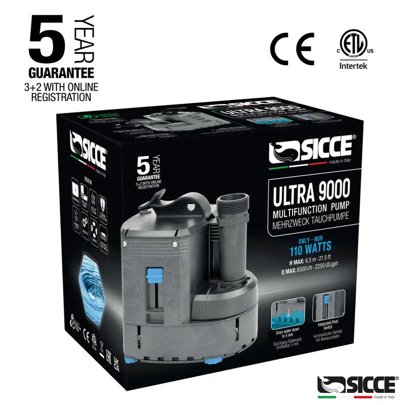 Sicce - ULTRA 9000 Submersible Pump - Image 2