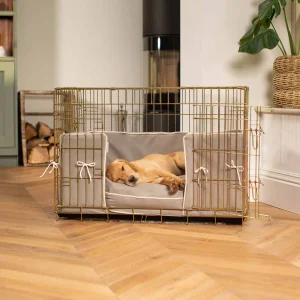 Dog Crate Bumper in Savanna Stone by Lords & Labradors