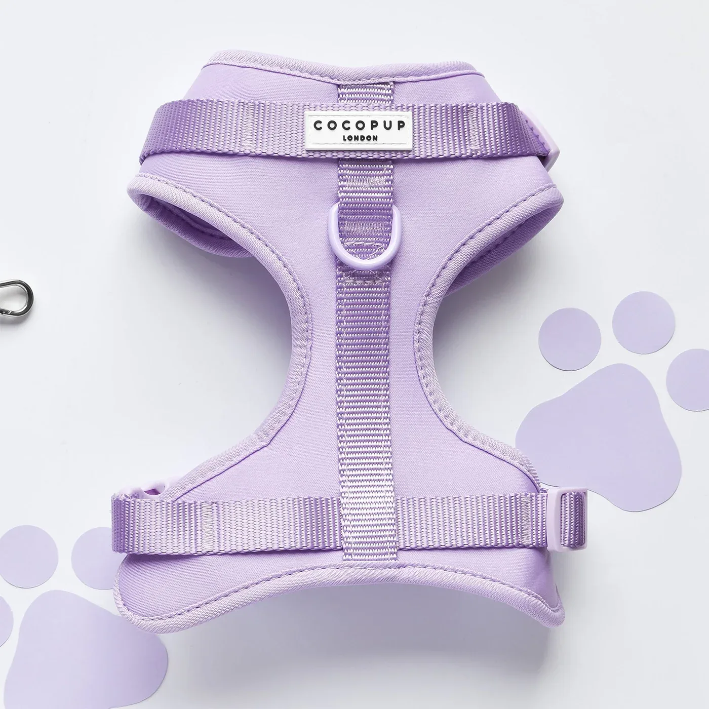 Cocopup London Parma Violets NAKD Adjustable Harness - Image 2