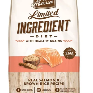 Merrick Limited Ingredient Diet LID Salmon & Brown Rice - 4 lb Bag