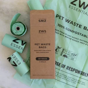 COMPOSTABLE PET POOP BAGS