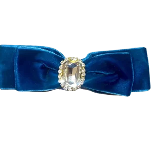 Luxurious Velvet Bow Hair Clip for Dogs by Bark Fifth Avenue