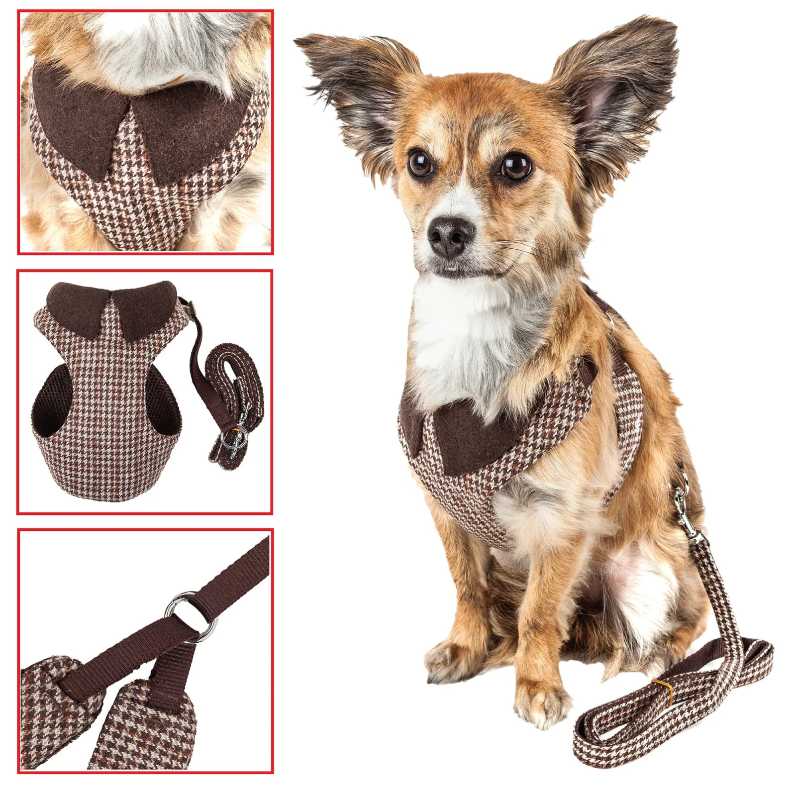 Pet Life ® Luxe 'Houndsome' 2-In-1 Adjustable Designer Dog Harness and Leash - Image 2