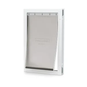 PetSafe Staywell Aluminium Medium Pet Door for Dogs and Cats (White)