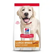 Hill's Science Diet Adult Light Large Breed Chicken Meal & Barley Dry Dog Food