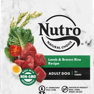 Nutro Natural Choice Adult Lamb & Brown Rice Dry Dog Food - 12 lb Bag