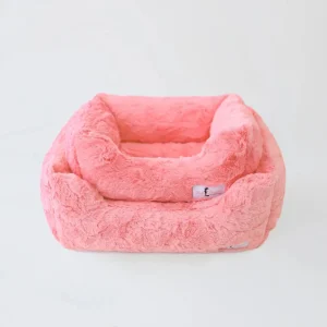 Hello Doggie Cuddle Dog Bed, Mauve