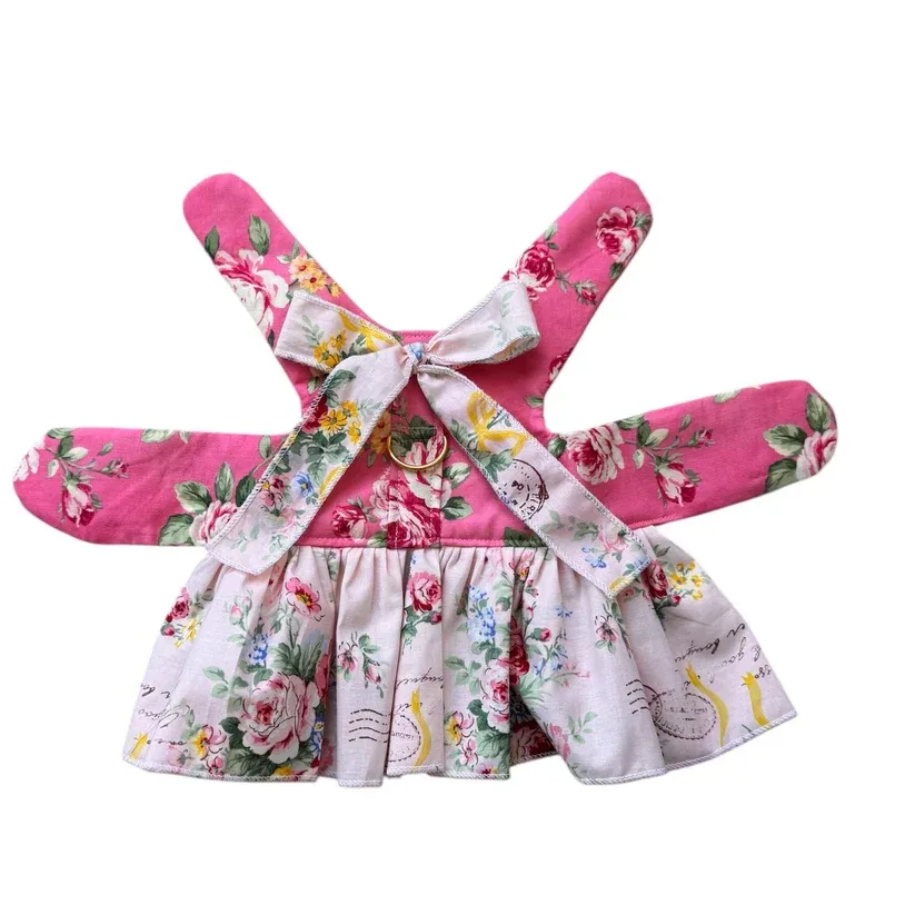 Vintage Floral Dress in Pink - Image 2