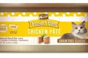 Merrick Purrfect Bistro Grain-Free Chicken Pâté Wet Canned Dog Food - 5.5 oz Cans - Case of 24