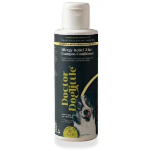 Doctor Doglittle Probiotic Allergy Relief 2 in 1 Shampoo Conditioner for Dogs