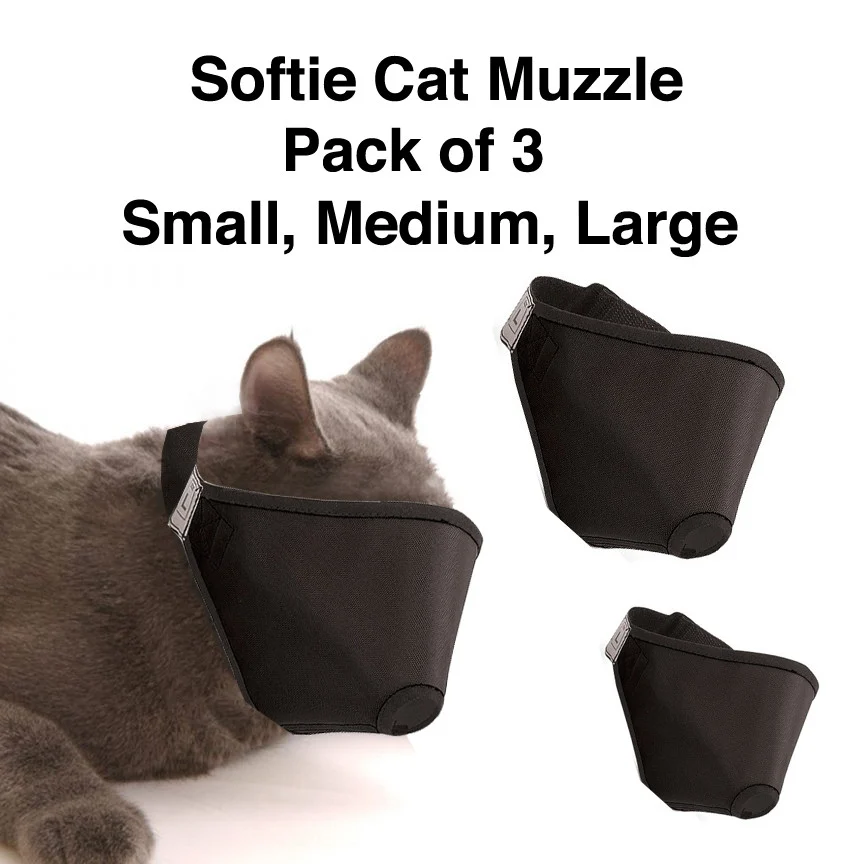Proguard Cat Muzzle Set of 3 - Small, Medium, Large