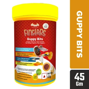 Drools Finsters Guppy Bits Fish Food