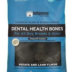 Indigenous Pet Products Potato & Lamb Dental Dog Chews - 17 oz (13 ct) Bag