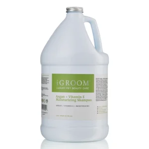 iGroom Argan + Vitamin E Moisturizing Shampoo, 1 Gallon