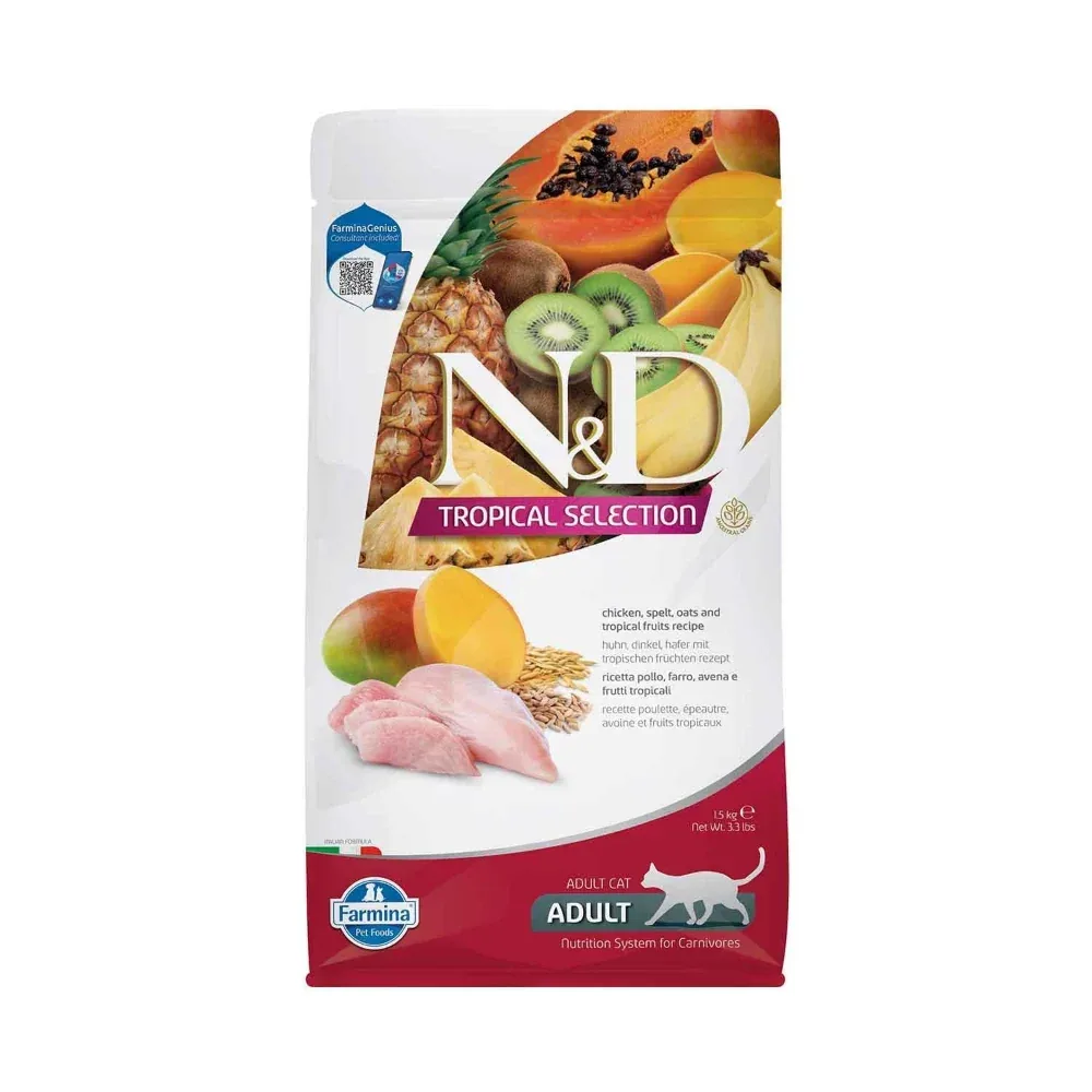 Farmina N&D Tropical Selection Chicken Cat Dry Food - Image 2