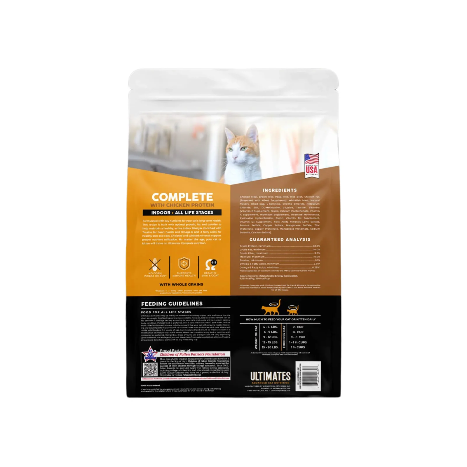 Ultimates Complete Chicken Indoor Dry Cat Food - Image 2