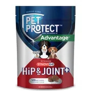 Pet Protect Synovi G4 Hip & Joint Supplement Soft Chews for Dogs