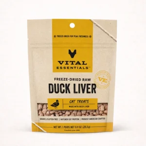 FREEZE-DRIED DUCK LIVER CAT TREATS