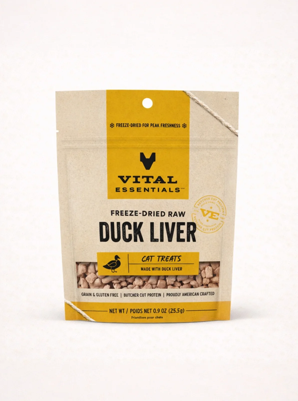 FREEZE-DRIED DUCK LIVER CAT TREATS