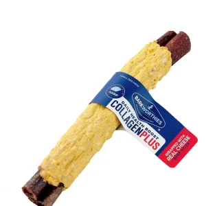 Barkworthies Collagen Cheese 6" Sticks for Dogs - 50 ct Case - Case of 1