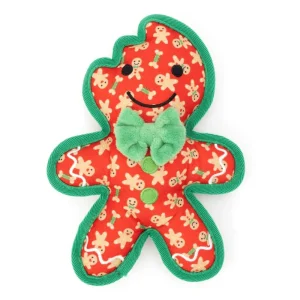 Gingerbread Boy Dog Toy